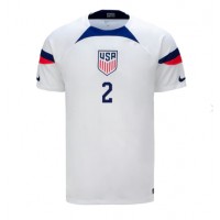 Camiseta Estados Unidos Sergino Dest #2 Primera Equipación Replica Mundial 2022 mangas cortas